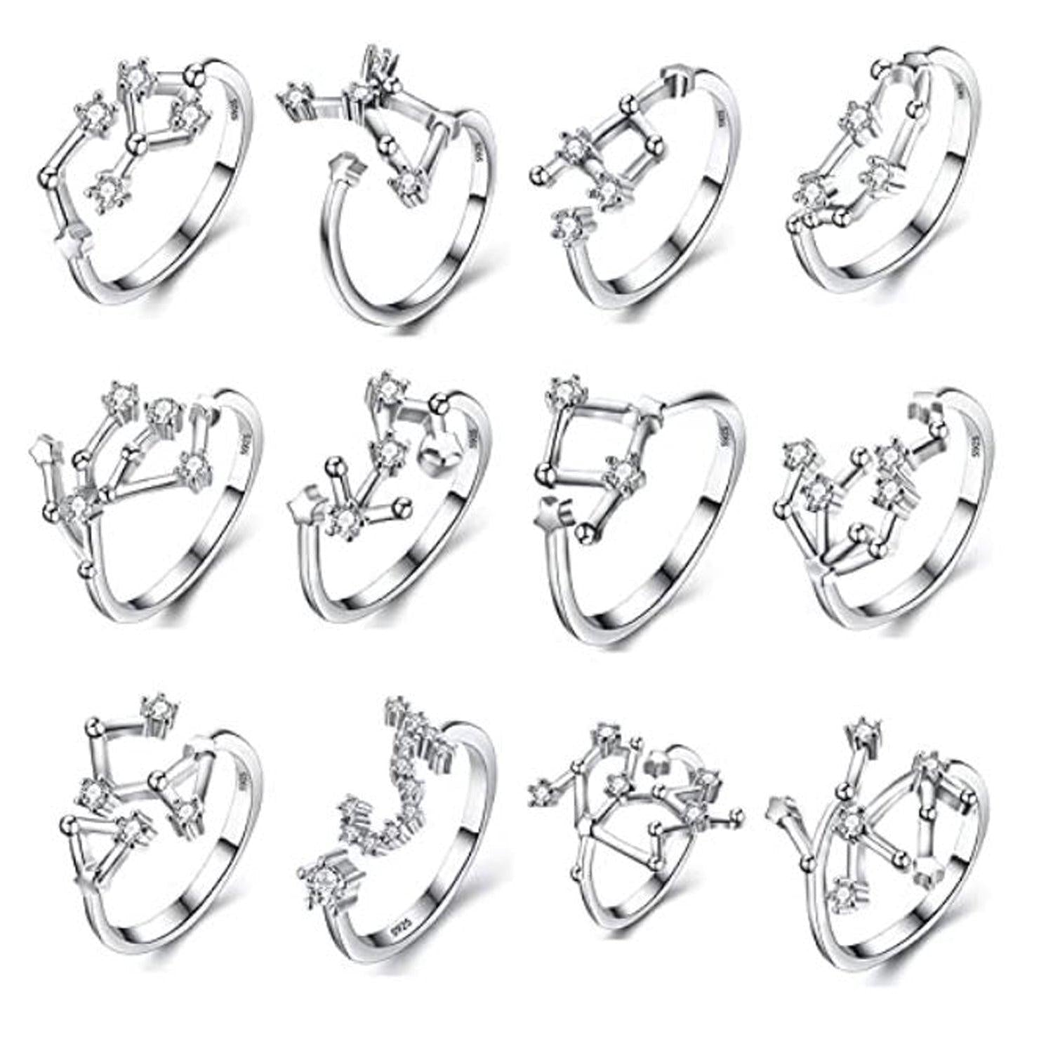 Anillos con signos del zodiaco new arrivals