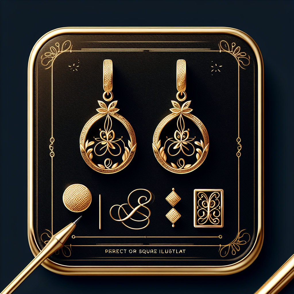 Aretes de Oro con Iniciales