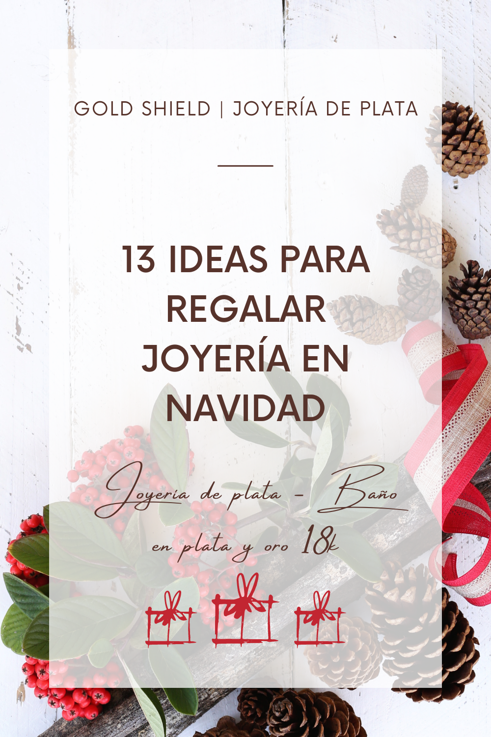 13 ideas para regalar joyería en navidad - GOLD SHIELD |  Joyería de plata